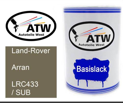 Land-Rover, Arran, LRC433 / SUB: 500ml Lackdose, von ATW Autoteile West.